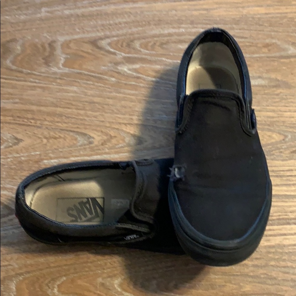 Vans boys 5.5 slip ons